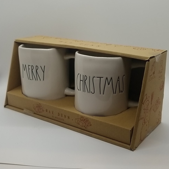 Rae Dunn holiday mug set - Picture 2 of 2